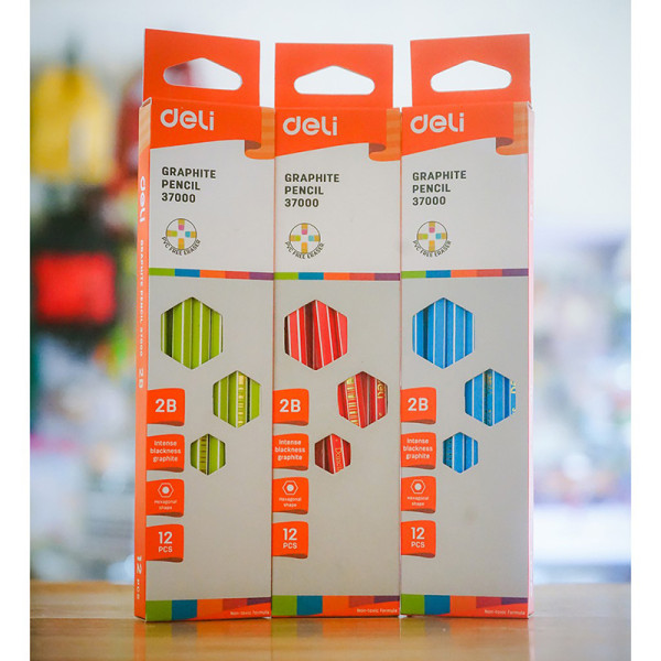 Bút chì có tẩy 2B 37000 (Deli)